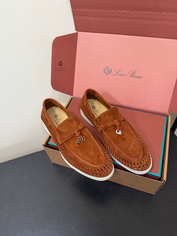 LP Summer Charms Walk Loafers Brown Suede 984724