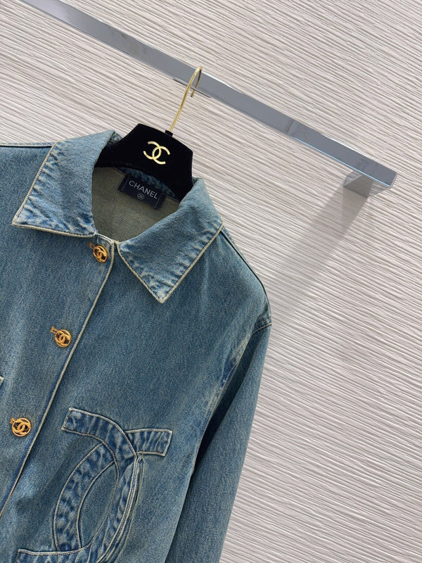 CC 26s Jackjet Dusty Blue Denim 426352