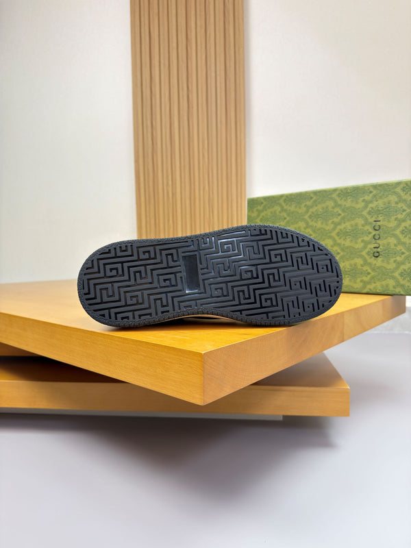 GG SNEAKER BLACK MIX BLUE NAPPA LEATHER 194556