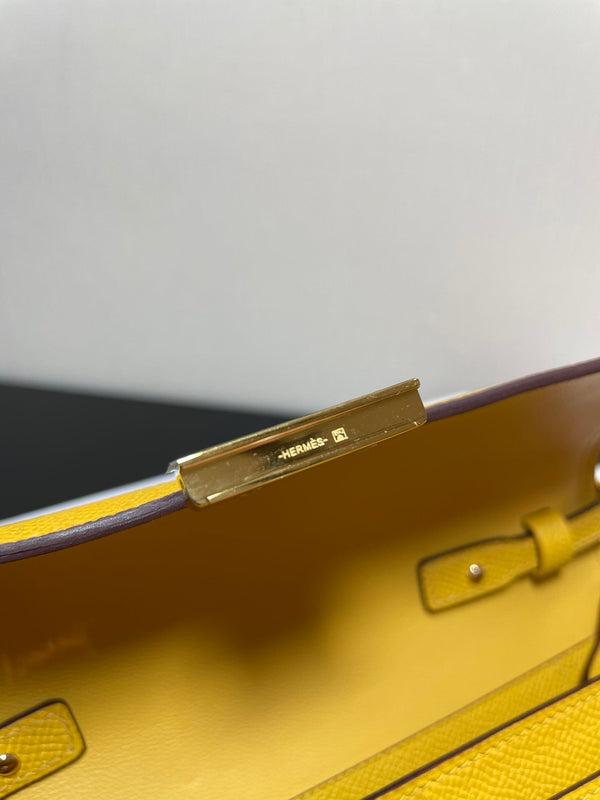 CONSTANCE TO GO 20.5 YELLOW EPSOM GOLD HARDWARE