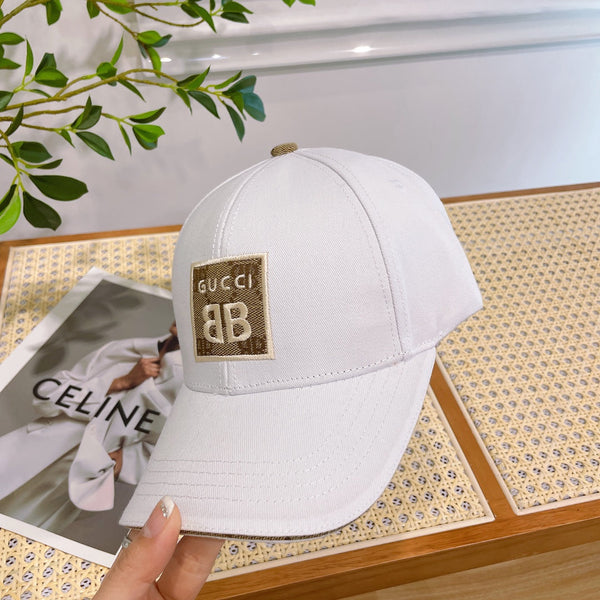 BASEBALL HAT IN WHITE JACQUARD FABRIC 219954