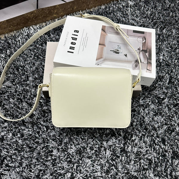 TRIPHOME TEEN 18 WHITE COWHIDE LEATHER