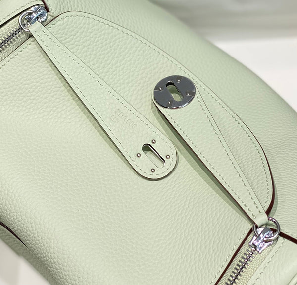 HM LINDY 26 BAG MINT TAURILLON CLEMENCE LEATHER