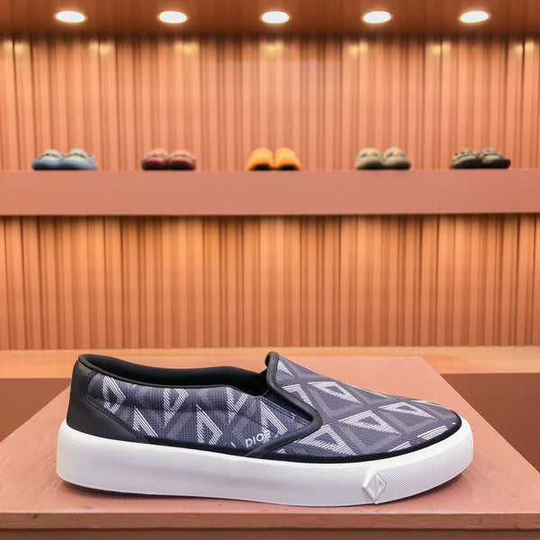 CD B101 DIAMOND LOAFER INDIGO CANVAS