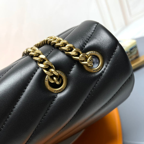 YSL Large Loulou Bag 31cm Black Lambskin GHW