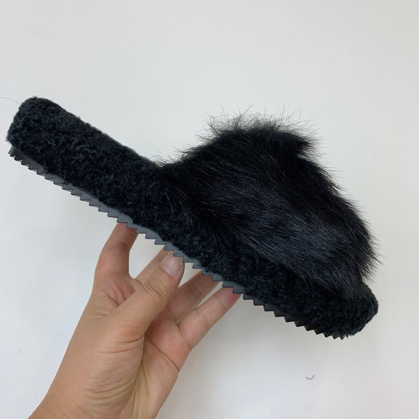 CL 26s Sandals In Black Wool