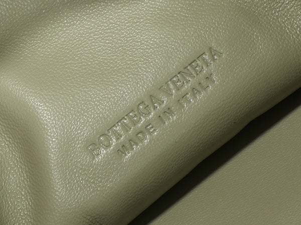 bv teen jodie 36cm khaki lambskin