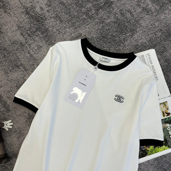 CC SS26 CC Logo Ringer T-shirt Cotton 350539