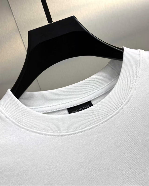 Balenciaga 3B Sports Icon Oversized Long Sleeve T-Shirt Cotton