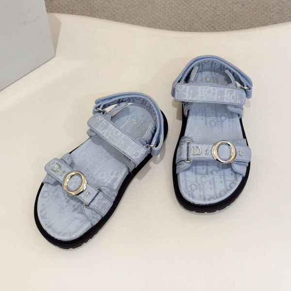 CD 2026 Sandal Fabric Leather 846482