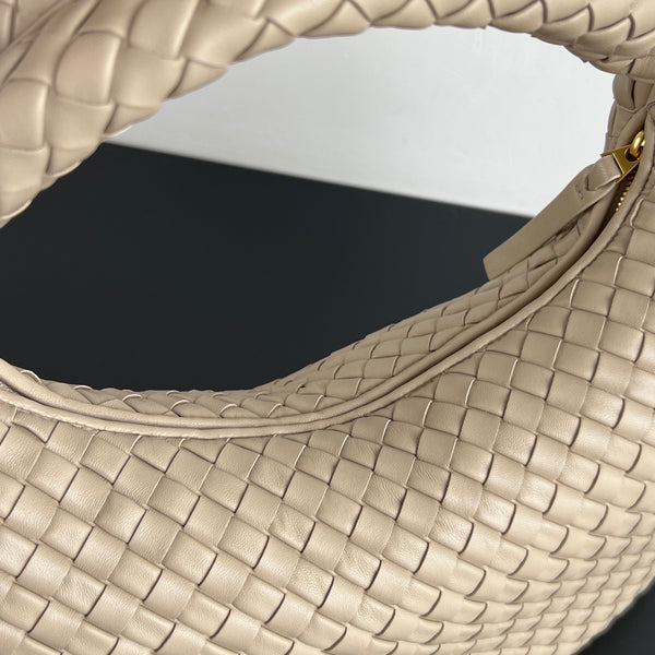 BV Bag 44cm Beige Intrecciato Leather