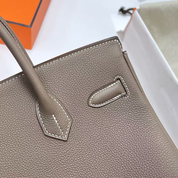 HM BIRKIN 25CM TAUPE TOGO LEATHER GOLD HARDWARE