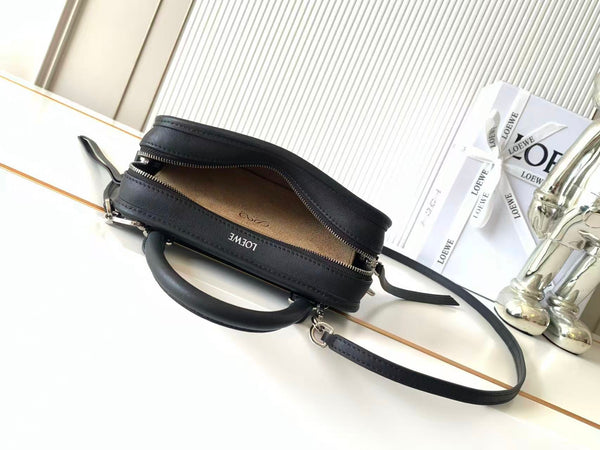 Loew 2026 Amazona 180 Bag 20cm Black Soft Calfskin