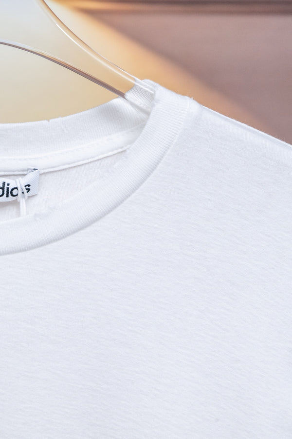 Acne Stockholm 1996 Long-Sleeved T-Shirt White Cotton