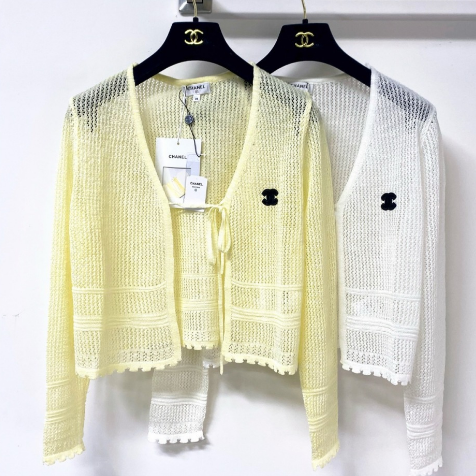 CC 2026 Short Knitted Cardigan Cotton 419392