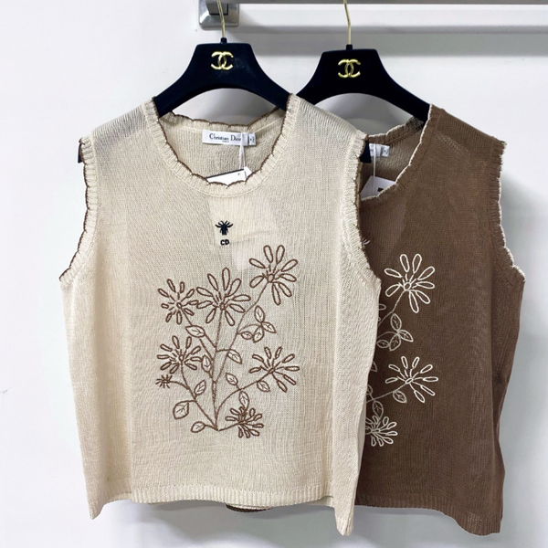 CD 2026 Knit Vest Polyester 488001