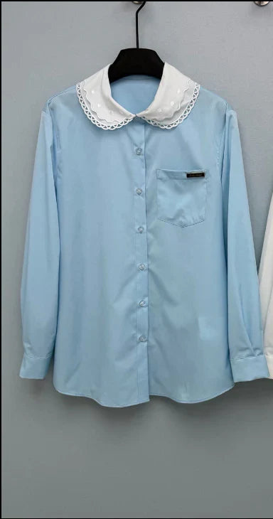 Miu 2026 Long-Sleeve Shirt Cotton 643283