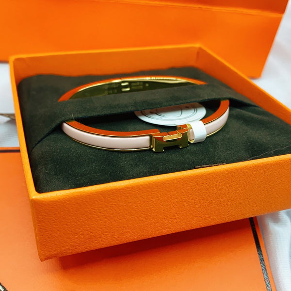 CLASSIC HM CLIC PINK 8MM ENAMEL BRACELET