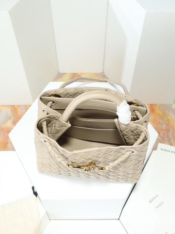 BV 2026 Mini Andiamo Beige Lambskin