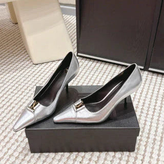 YSL 26ss High Heel Pumps 75 Calfskin