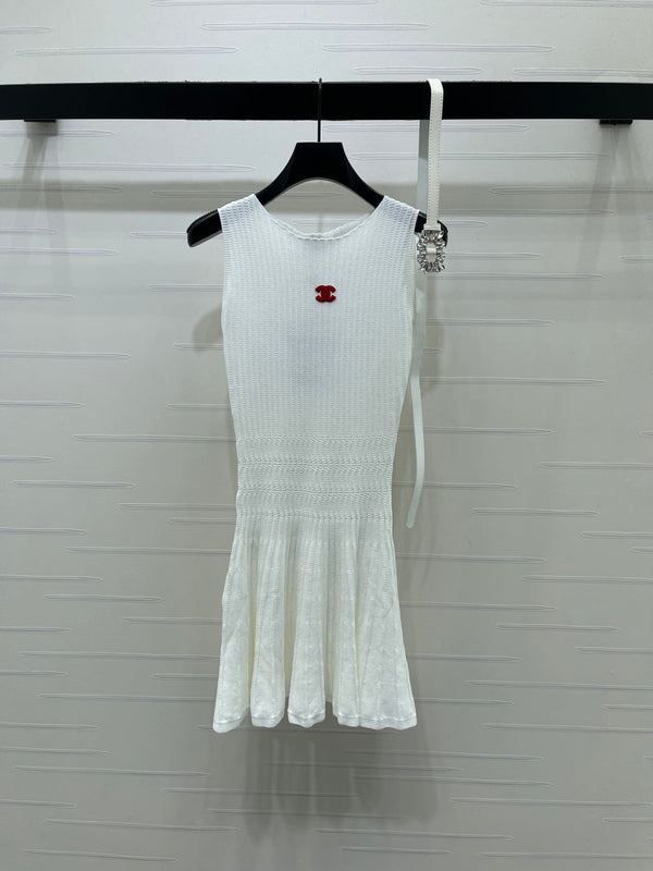 CC Knit Fit & Flare Sleeveless Dress Cotton 406484
