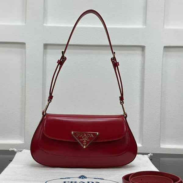 Prad 2026 Shoulder Bag 24cm Patent Leather