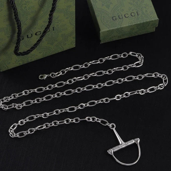 GG 2026 Half Horsebit Waist Chain Belt 204795