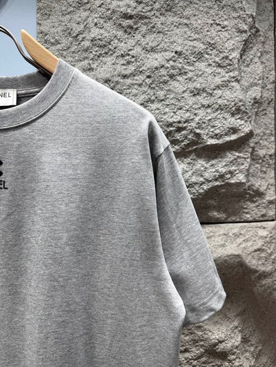 CC 2026 Short-Sleeve T-Shirt Light Gray Pure Cotton 592118