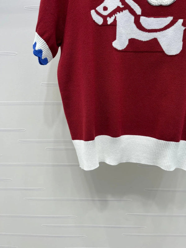 CC 2026 Shirt Red Wool 402535