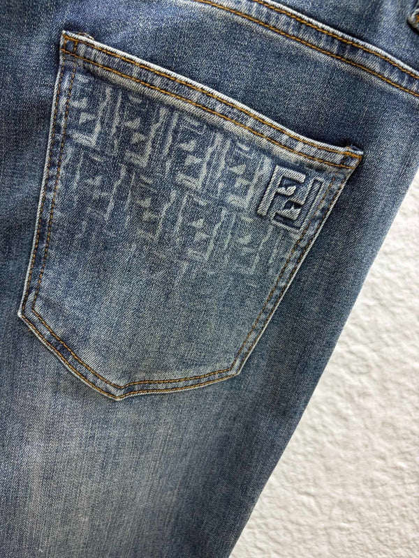 FF 2026 Men's Jeans Blue Denim 738153