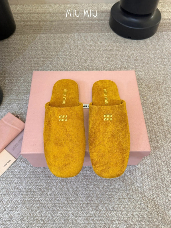 Miu 2026 Mules Suede 941987