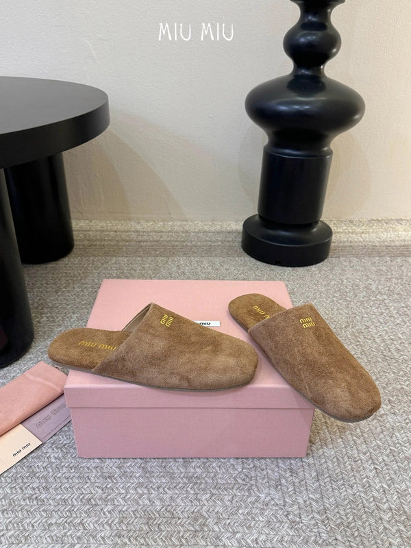Miu 2026 Mules Suede 941987