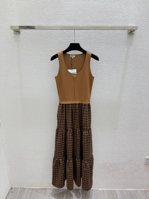 CC 2026 Knitted Vest Dress Polyester 633345