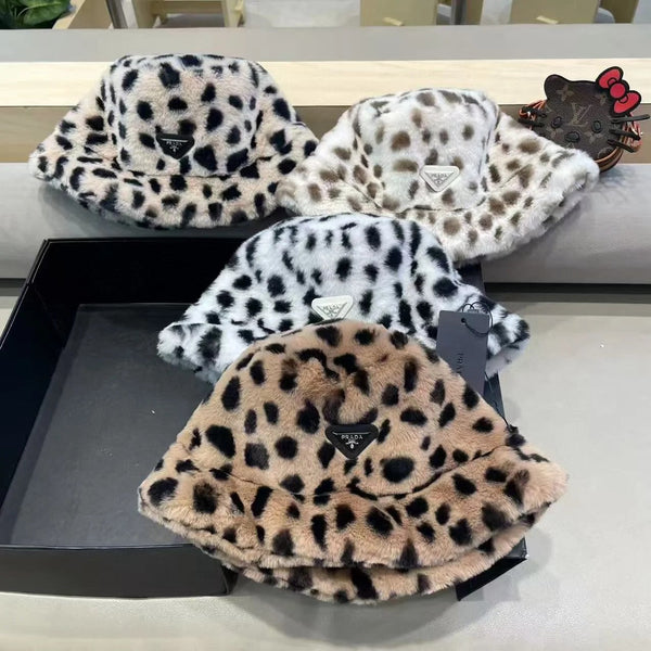 Prad Leopard Print Bucket Hat 435077