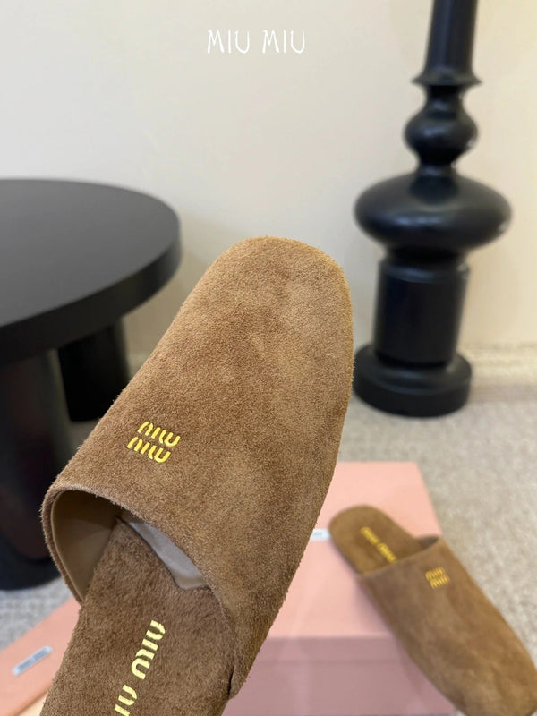 Miu 2026 Mules Suede 941987