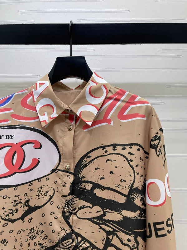 CC 2026 Shirt Brown Polyeste 401580