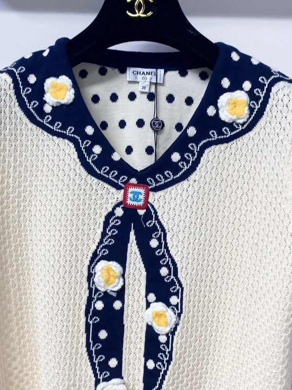 CC 2026 Striking Blue Sailor Short-Sleeve Shirt Cream Wool 650953