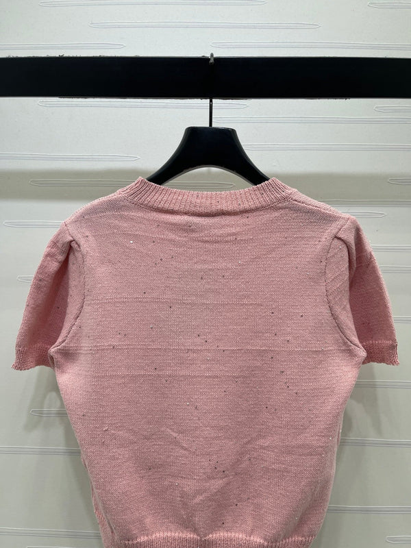 Miu 2026 Shirt Pink Wool 643220