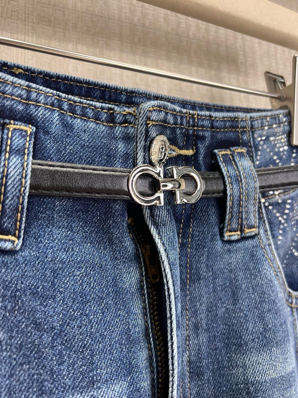 CD 2026 Washed Blue Pants Cotton 400650