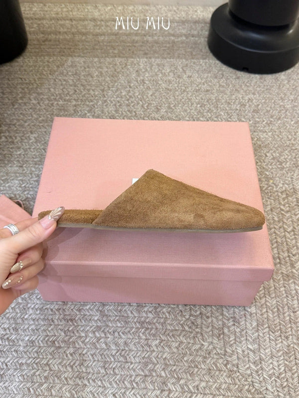 Miu 2026 Mules Suede 941987