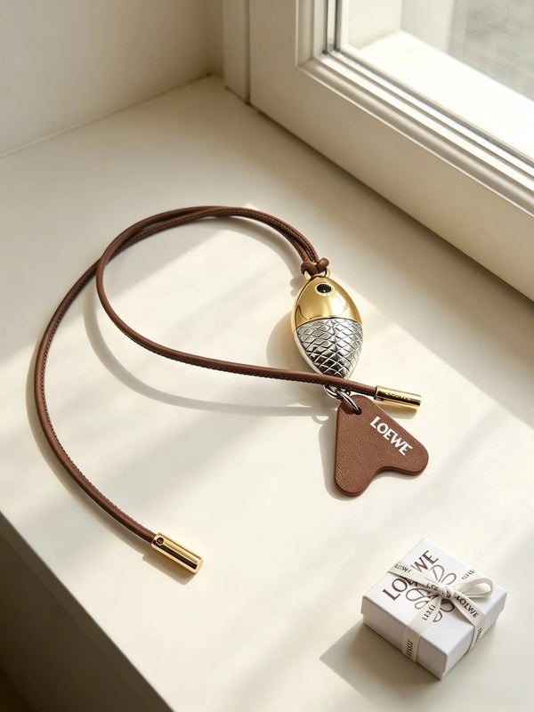 Loew Little Fish-shaped Charm