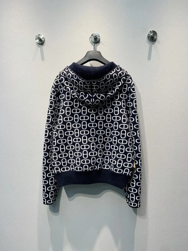 HM 2026 Hooded Cardigan Wool 413938