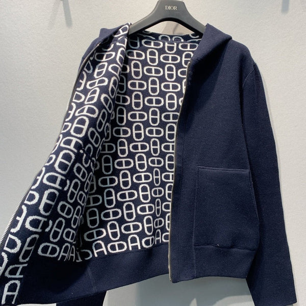 HM 2026 Hooded Cardigan Wool 413938