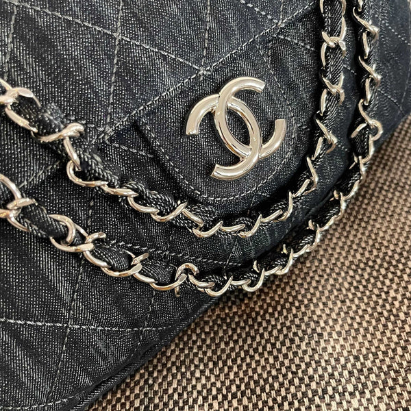 CC 2026 Stretch Spirit Messenger Bag Black Denim