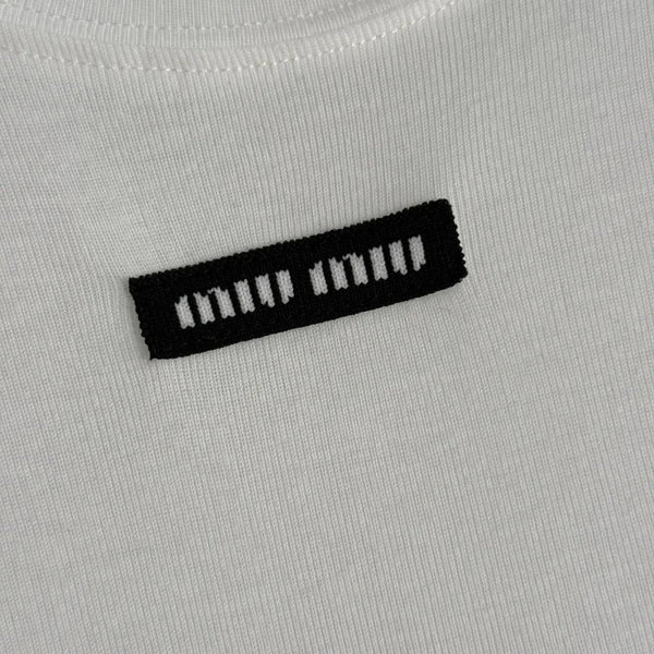 MIUMIU LONG-SLEEVE T-SHIRT STYLE 253