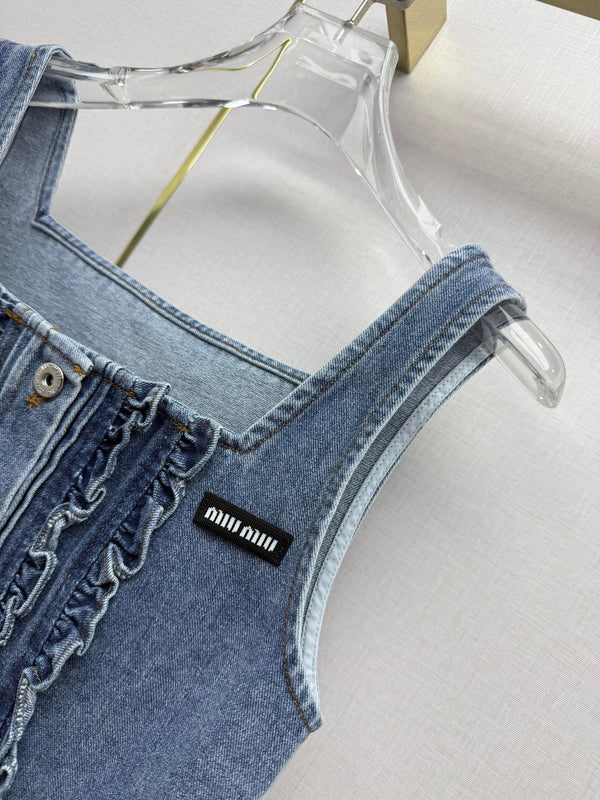 Miu 2026 Crop Top Demin 400230