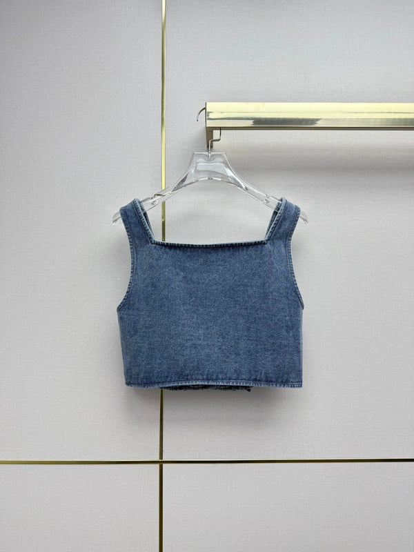 Miu 2026 Crop Top Demin 400230