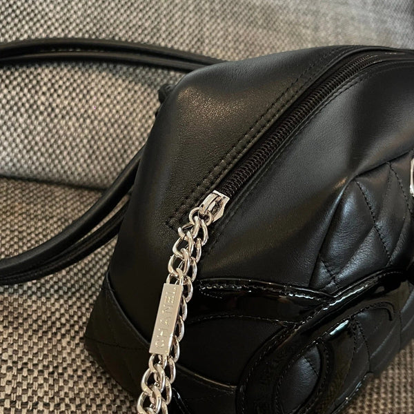 CC 2026 Cambon Ligne Bowling Bag 27cm Calfskin
