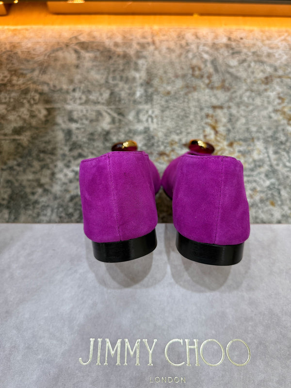 JC 26s Margot Ballet Flat Orchid Suede 996480