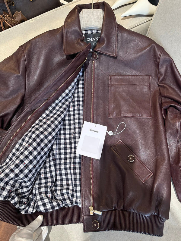 CC 26s Retro Leather Jacket 1286
